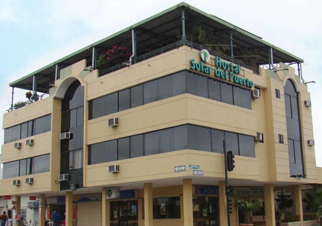 Hostal Solar Del Puerto Machala Buitenkant foto